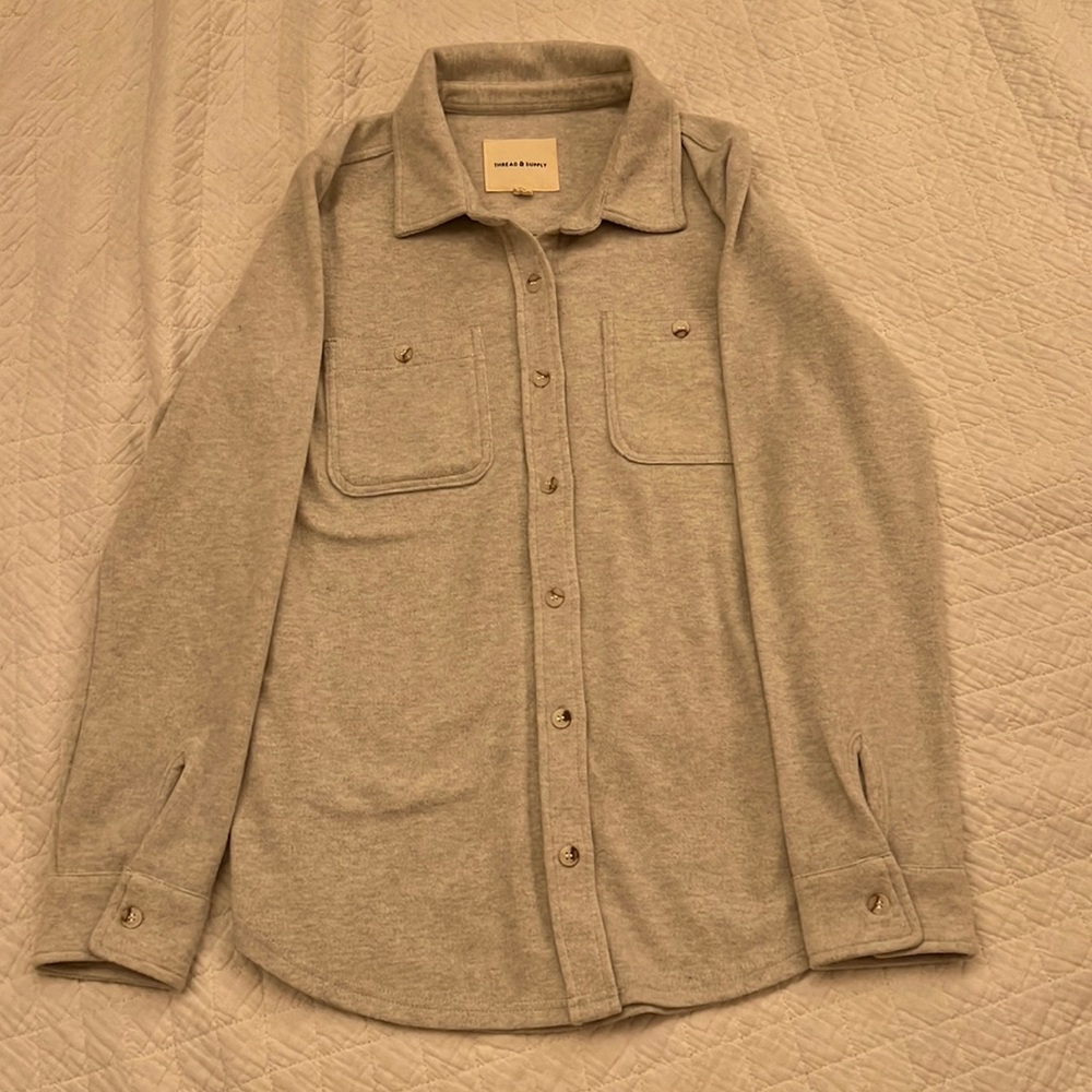 Thread & Supply Women’s Heather Gray Flannel